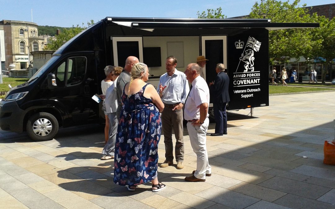 South West’s new mobile Veterans Outreach Support service on the road