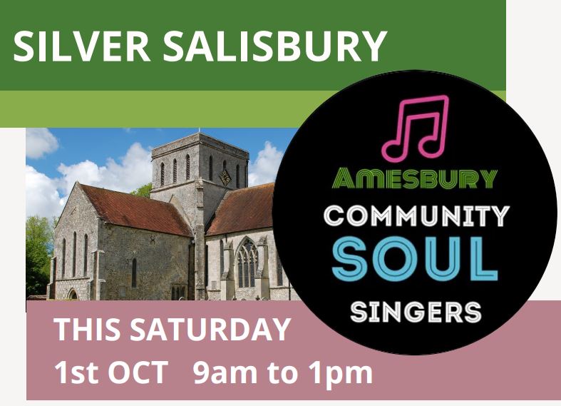 Free concert by the Amesbury Community Soul Singers, Saturday 1 October 2022